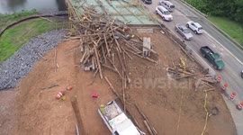Log Truck Loses Load Fatality