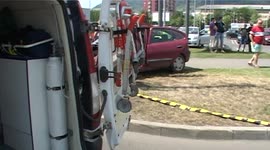 A drunk driver critically