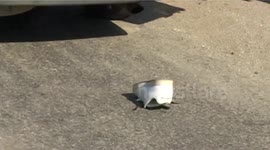 A cyclist was hit by driver who crashed DN18 B. argues that it was under the influence of alcohol