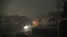 Storm over Bochum, Germany 09 June 2014