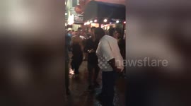 Newsflare Edit - Fight in Downtown San Diego's Gaslmap District.