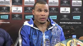 Eubank Jr:  I'm not here to take part, I'm here to take over