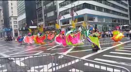 New York Street Carnival Parade Music Band