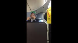 Passengers burst into laughter as Southwest flight attendant delivers hilarious safety speech