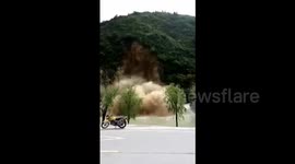 100 evacuated in southern China landslide