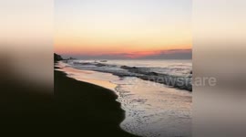Newsflare Edit - SC Beach Before Sunrise