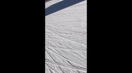 Creepy Skiing in Masik Ryong, Masik Pass ski resort, North Korea