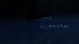 Newsflare Edit - Man jabs motorist with stick, screams 'I will beat you to death'