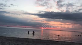 Timelapse of sunset on Ko Phangan