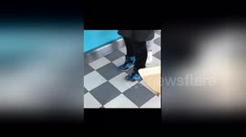 Newsflare Edit - OMG Nike High Heel trainers