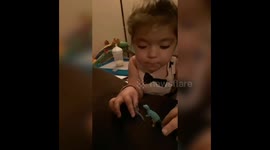 Toddler's version of Bodak Yellow