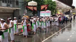 Songkran (Thai New Year’s) Festival in Chiang Mai in Thailand