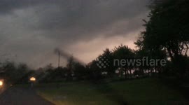 Storm in Brittany, France