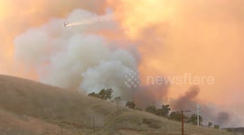 Raging Canyon Fire forces 1,000 to evacuate homes in Southern California