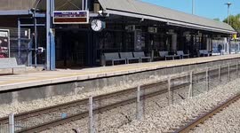 Train station in Israel