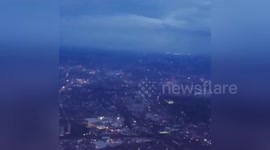 Newsflare Edit - Timelapse of flight landing at London City Airport