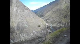 Ecuador. Alausí-Sibambe. Tren Nariz del Diablo. Toma 2. 2014 Zig zag train. Most difficult railway to build