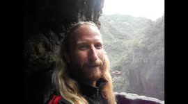 Ecuador. Baños. Río Verde. Cascada El Pailón del Diablo Waterfall. Toma 1. 2014