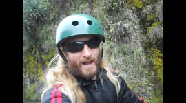 Ecuador. Baños. Waterfalls route riding bicycle. Ruta de las cascadas. Toma 2 en bicicleta. 2014