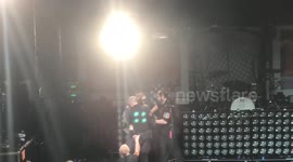 Neck deep fan being forcefully removed from stage 9/10/17 Nottingham Rock City