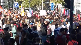 jour de grève contre le gouvernement Macron le 10 octobre 2017