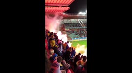 Estonia v Bosnia, incredible scenes here, Hajmo Bosna