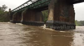 Flooding River Kent in Kendal