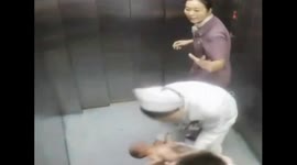Woman gives birth in elevator