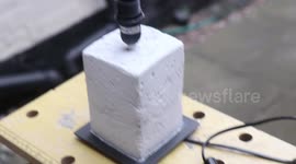 Concrete Lamp Tutorial with LED Bulb - IKEA Hack - Easy DIY by Warren Nash