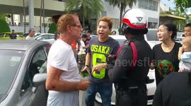 Australian pensioner, 72, knocked out in shocking road rage attack