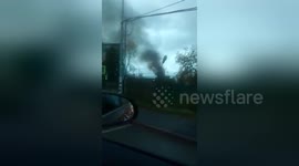 Newsflare Edit - Пожар в Москве 12.10.2017