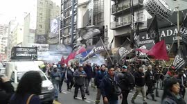 protests 22 october Buenos Aires Argentina