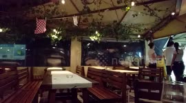 Makarska hit by a storm