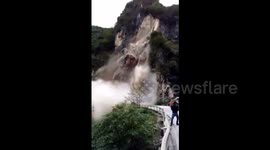 Landslide hits central China after rainstorm