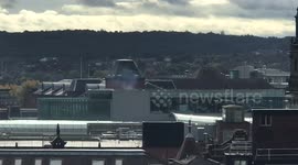 Fire at Leeds Trinity Shopping Centre ?