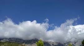 St. Jure (Mt.Biokovo) clouds timelapse.