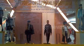 #TopShopTopmanLiveRunway at Westfield London