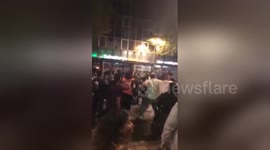 Newsflare Edit - Big fight brawl breaks out