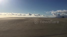 Beach Sand Dancing in the Wind