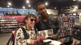 Simon Webbe - London album signing at HMV Westfield Ariel Way