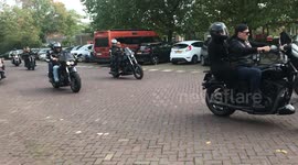 Hells Angel funeral