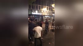 Newsflare Edit - Portsmouth guildhall fight