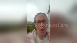 Newsflare Edit - My sisters live broadcast from west cork #Ophelia @MetEireann https://t.co/FYQDUd5Iwp