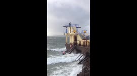 #Ophelia will put hair on your chest. #salthill #galway
