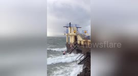 Newsflare Edit - #Ophelia will put hair on your chest. #salthill #galway