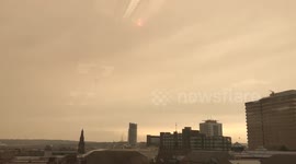 Hurricane Ophelia weather affect In Leeds