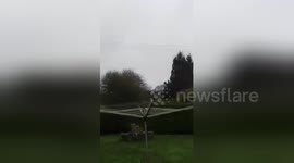 Newsflare Edit - hurricane ophelia Blowing Crazy Strong Winds