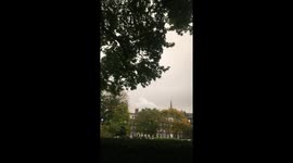 Freak sahara cloud over london