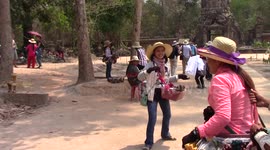 Traditional Khmer Music at Angkor Wat Temple, Cambodia