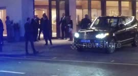 Prince Harry departs the WellChild Awards